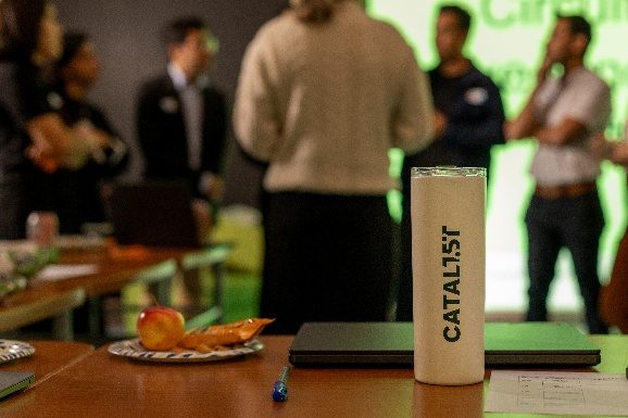 Mesa de trabajo durante una sesión de CATAL1.5°T