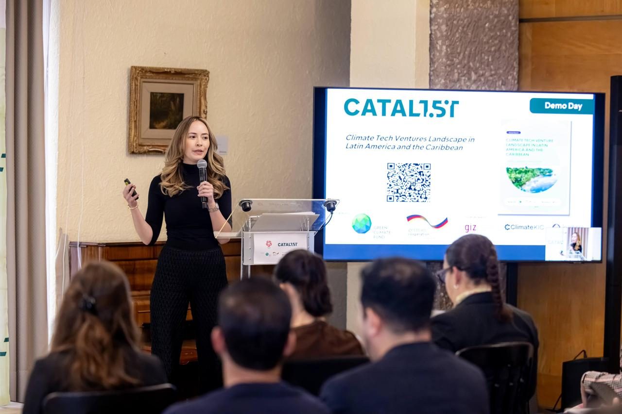 Laura Carrión Rivas presenta en el Demo Day de CATAL1.5°T